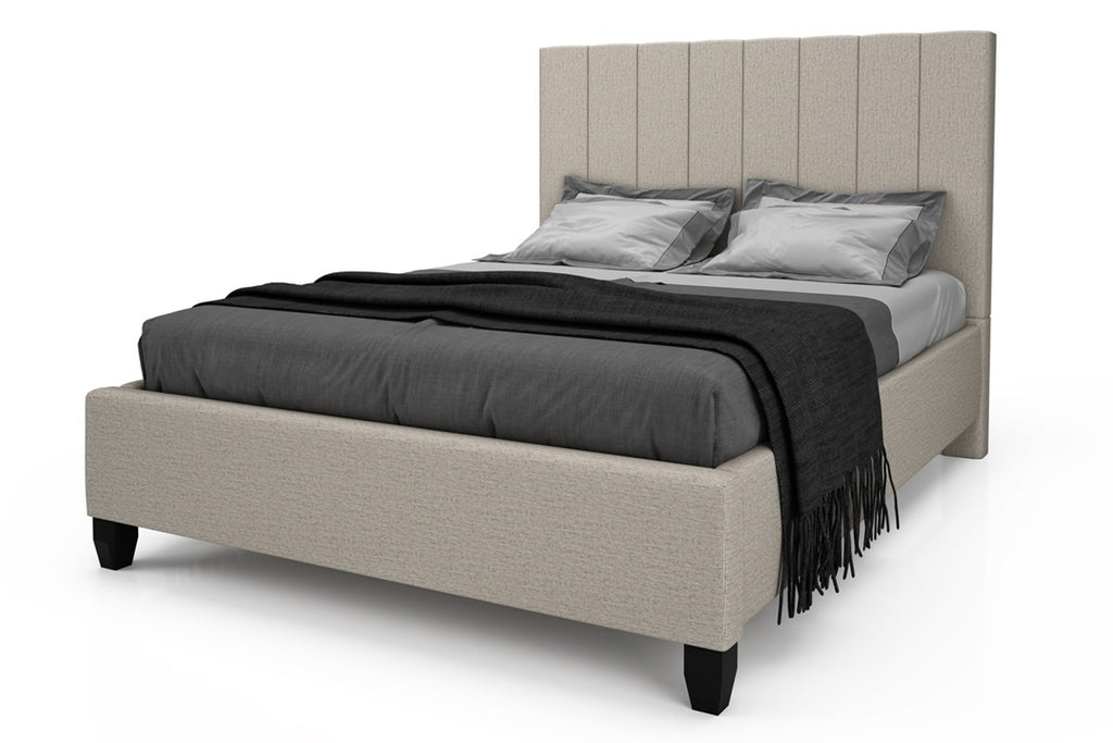 Noah Upholstered Fabric Bed