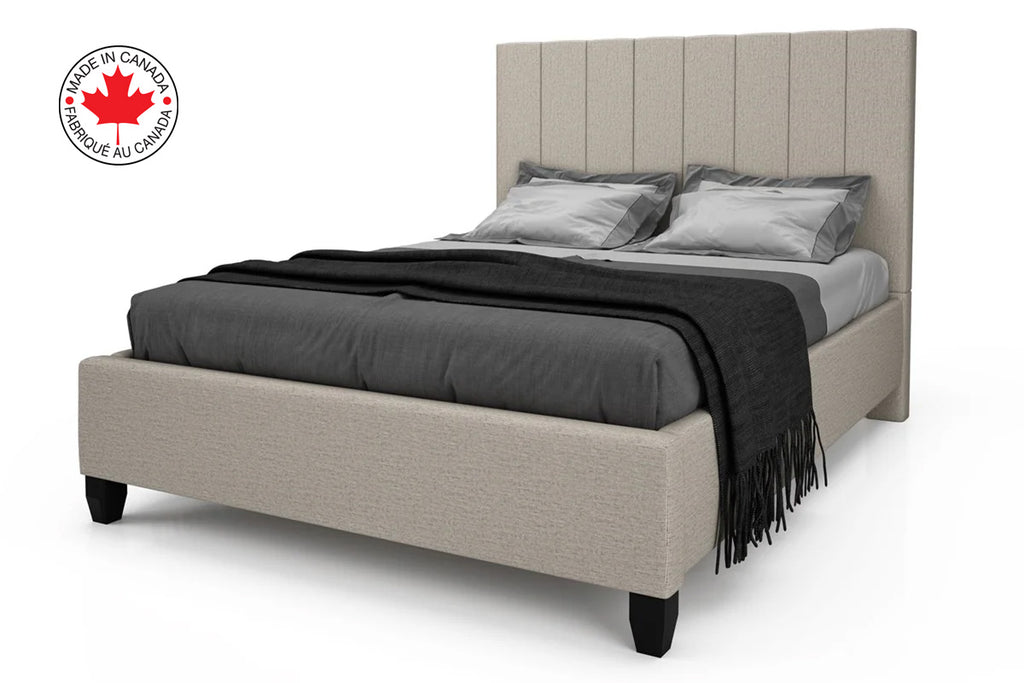 Noah Upholstered Fabric Bed (Headboard Only)