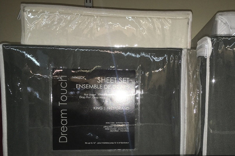 Best Sleep Centre Sheets Beige Dreamtouch High Quality Microfiber Twin Sheet Sets Low Price