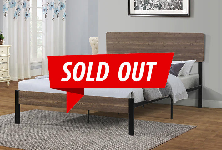 Oakland Platform Bed Queen - SOLD