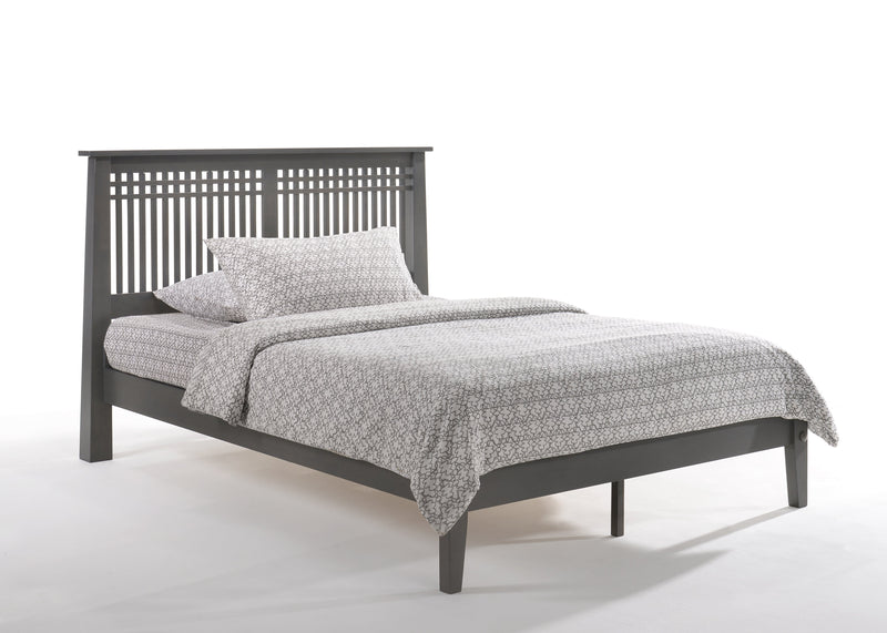 Night and Day Furniture Bedroom Queen / Stonewash / No Underbed Drawers Solstice (P-Series)