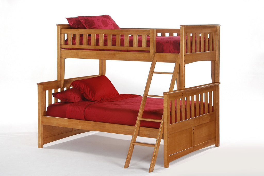 Ginger Twin Over Full Bunk Bed